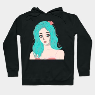 Girls Vector Art Hoodie